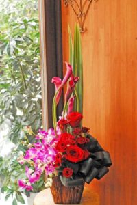 カラーのアレンジメント